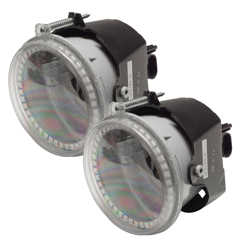 Jeep Commander Headlight Halo Kits - ORACLE Lighting - Pre-Assembled LED - Green - `06-`10